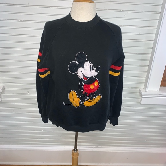 Vintage Disney Mickey Mouse Sweatshirt 90s - Picture 1 of 3